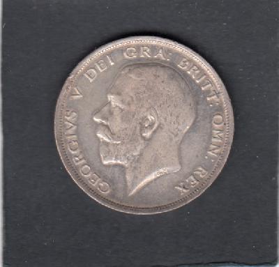 Beschrijving: 1/2 Crown  GEORGIUS V  